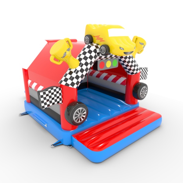 Inflatable castle 4.5x3.6 in the car theme