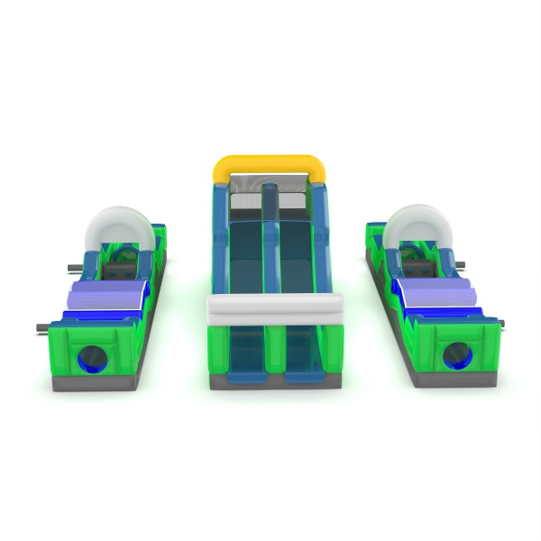 Double inflatable obstacle course - 12 m