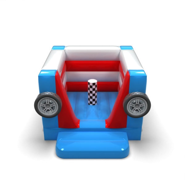 Small enclosed inflatable castle - in the car theme