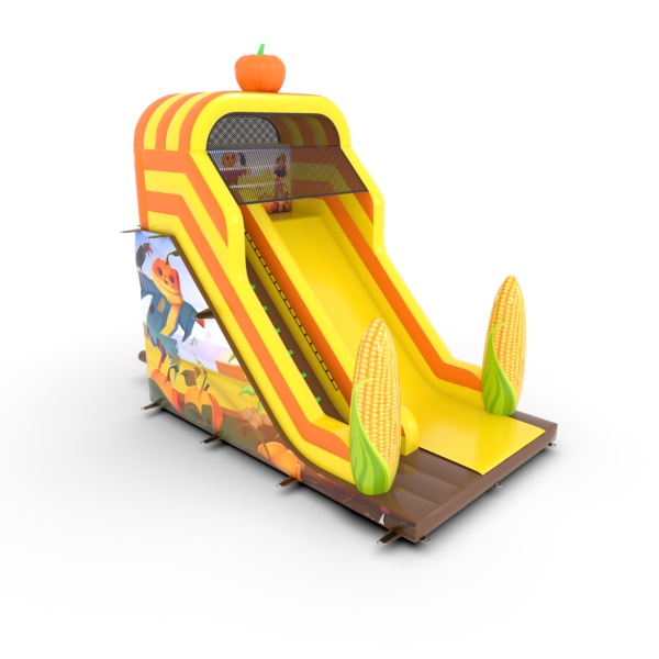 Inflatable slide with print - Corn