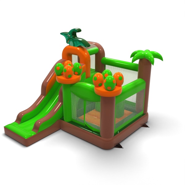 Inflatable castle Dino combo