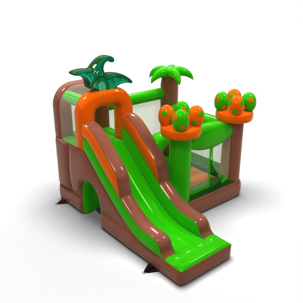 Inflatable castle Dino combo