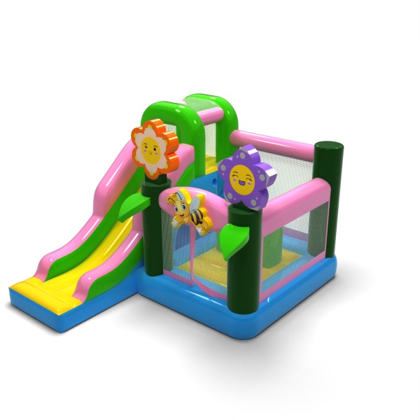 Inflatable castle spring combo