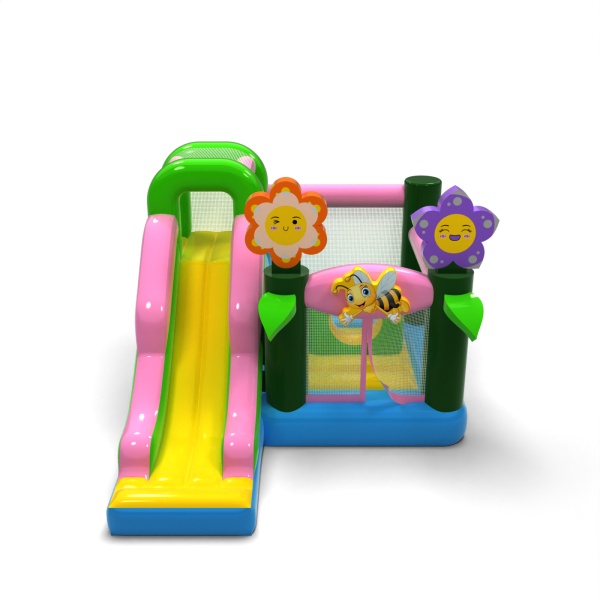 Inflatable castle spring combo