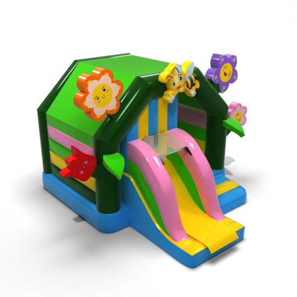 Spring Land - inflatable with slide