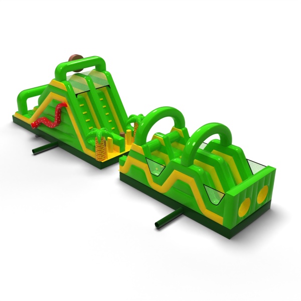 Inflatable obstacle course Jungle - 15 m