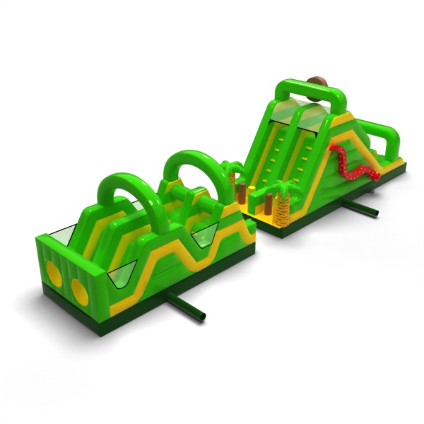 Inflatable obstacle course Jungle - 15 m