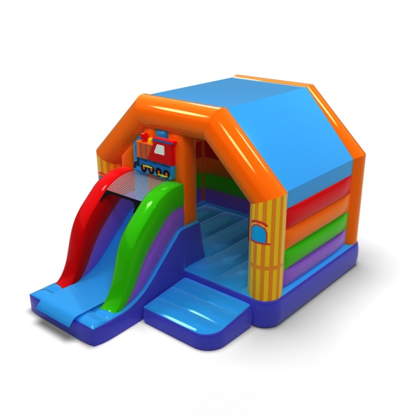 Mini amusement park - inflatable with slide