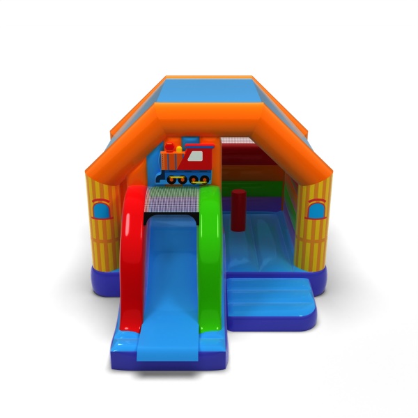 Mini amusement park - inflatable with slide