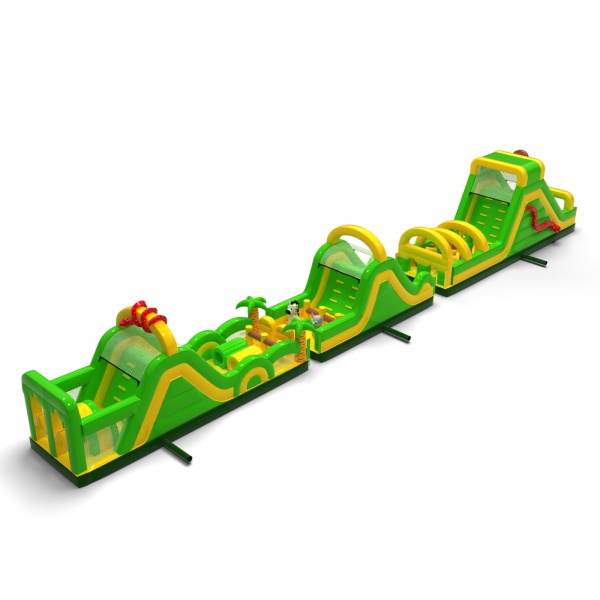 Inflatable obstacle course Jungle - 30 m