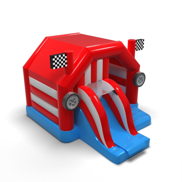 Pit Stop - inflatable with slide