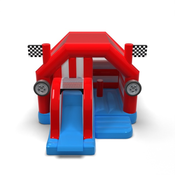 Pit Stop - inflatable with slide