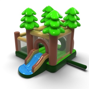 Small inflatable castle...