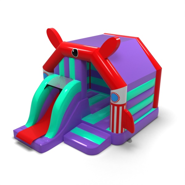 Space base - inflatable with slide