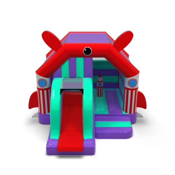 Space base - inflatable with slide