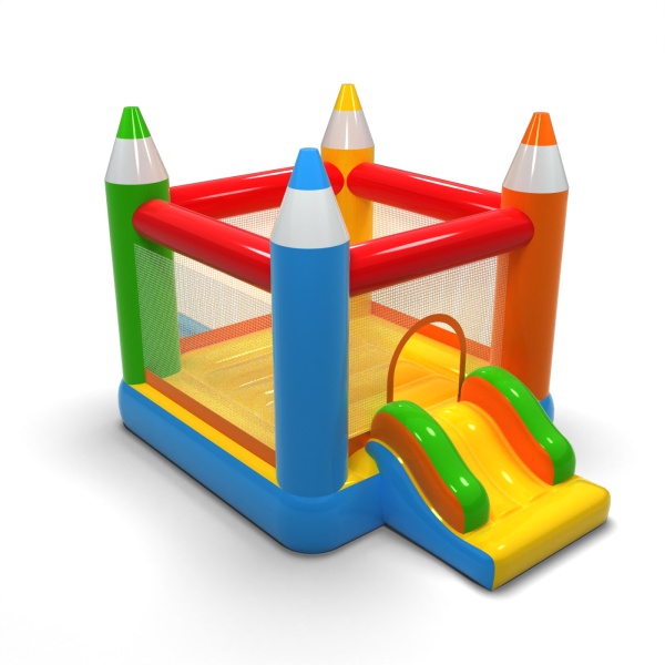 Mini crayon bouncer