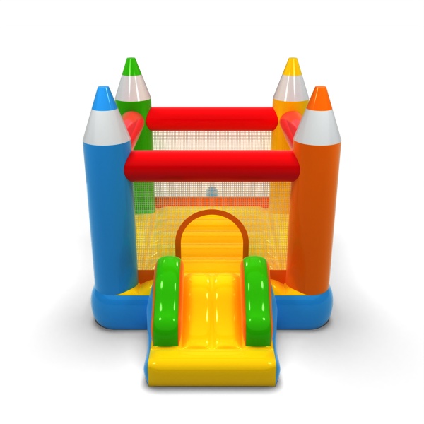 Mini crayon bouncer