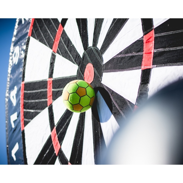 Inflatable Football Darts target (double-sided)