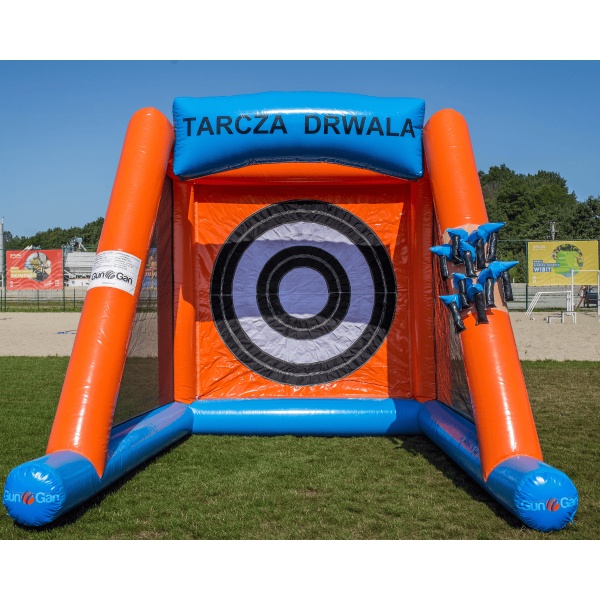 Inflatable Lumberjack Target - Axe throwing