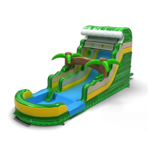 Inflatable slide water in...