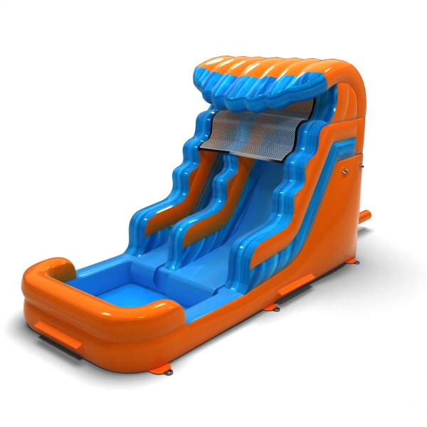 Inflatable slide classic water