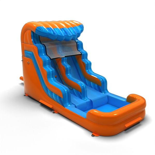 Inflatable slide classic water