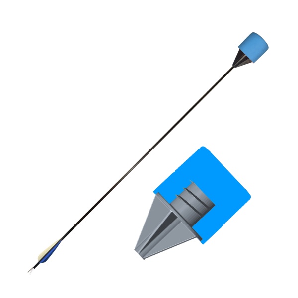 Arrow tip for Archery Tag - Puppet