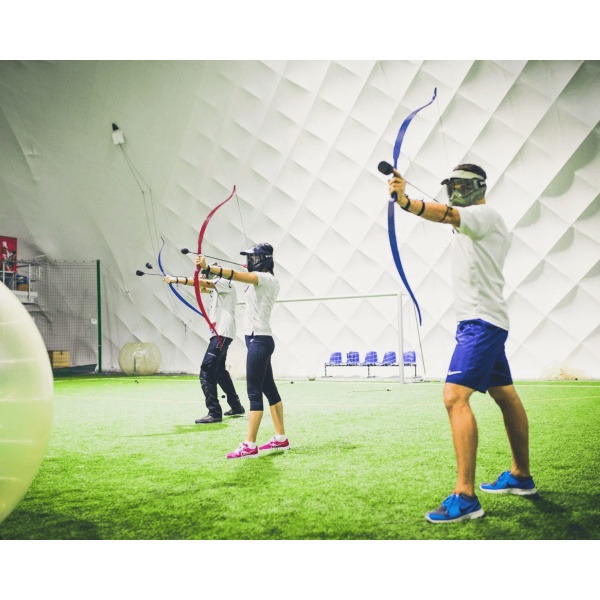 SET Archery Tag Premium 16 lbs - for 12 players - fast arrows