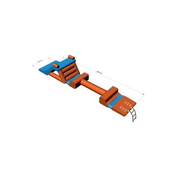 Water obstacle course Ena (11 x 2.5 m)