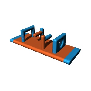 Gates Obstacle - inflatable...