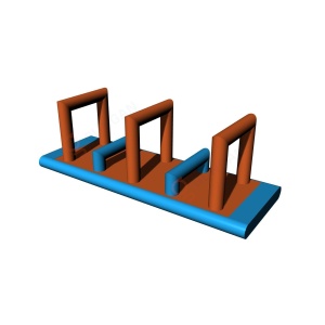Hurdles Obstacle -...