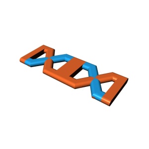 X-shaped Path - inflatable...