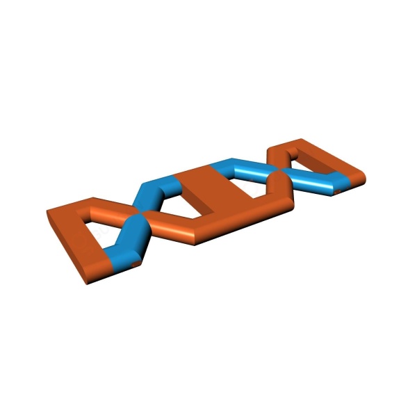 X-shaped Path - inflatable water parks