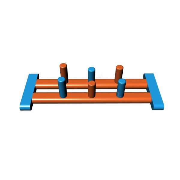Two-lane Obstacle - inflatable water parks
