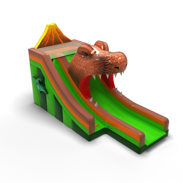 Inflatable slide with Dinosaur