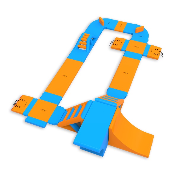 Inflatable water park Eta (19 x 13 m)