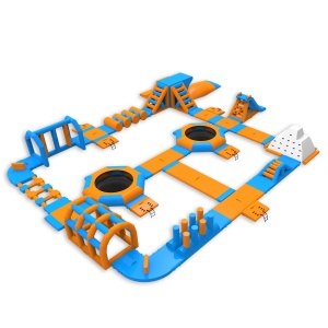 Inflatable water park...