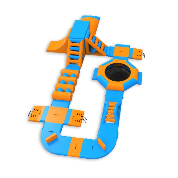 Inflatable water park Kappa (23 x 13 m)