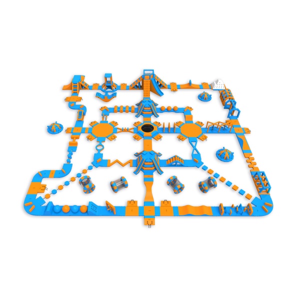 Sigma inflatable water park (52 x 52 m)