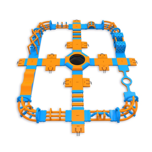 Tau inflatable water park (30 x 24 m)