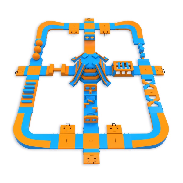 Fi inflatable water park (30 x 24 m)