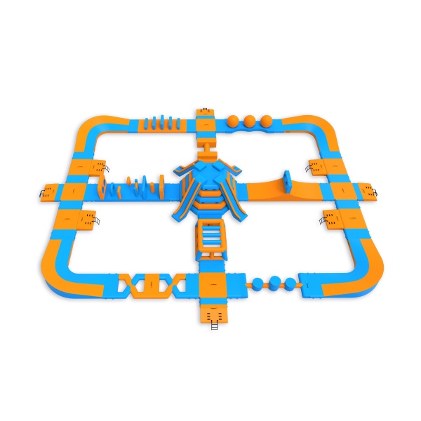 Fi inflatable water park (30 x 24 m)
