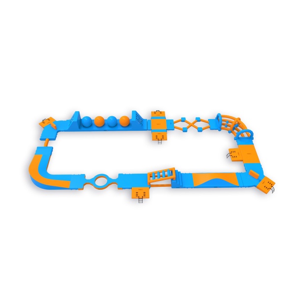 Poseidon inflatable water park (29 x 14 m)