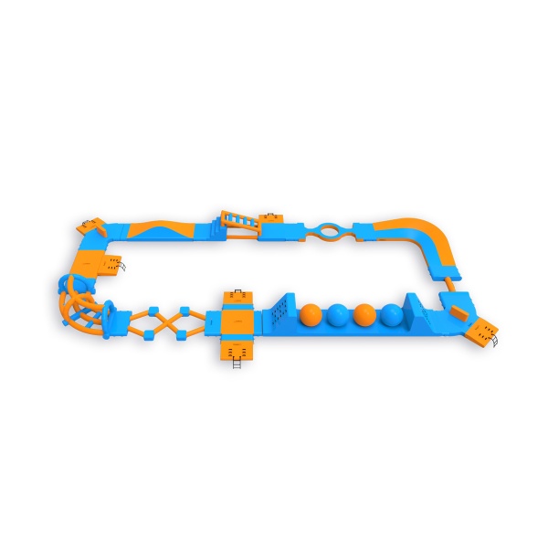 Poseidon inflatable water park (29 x 14 m)