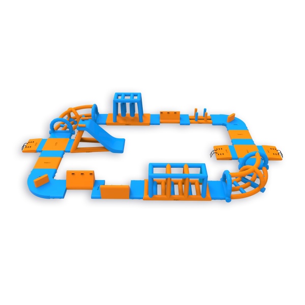 Omikron inflatable water park (23 x 13 m)