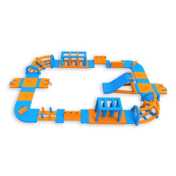 Omikron inflatable water park (23 x 13 m)