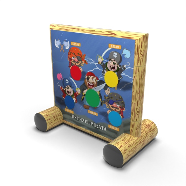 Inflatable Pirate Target - Axe Throwing