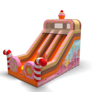 Double inflatable slide...