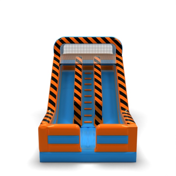 Classic double inflatable slide
