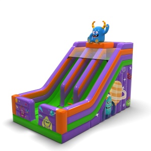 Double inflatable slide...